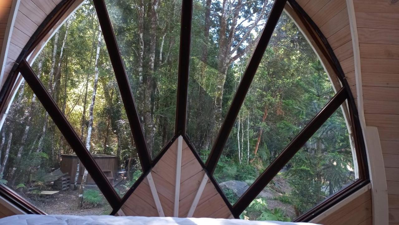 Cabanas Los Volcanes Ensenada Puerto Varas מראה חיצוני תמונה