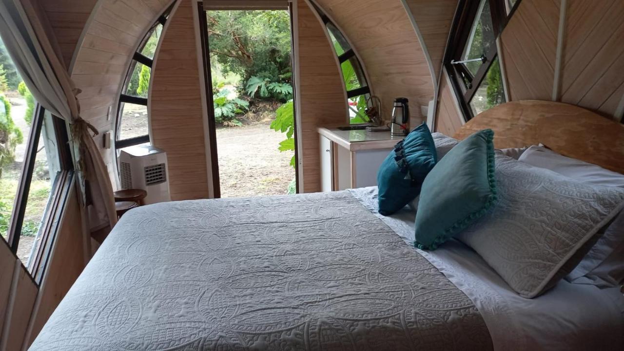 Cabanas Los Volcanes Ensenada Puerto Varas מראה חיצוני תמונה